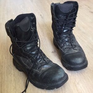 Leather Danner tactical work boots